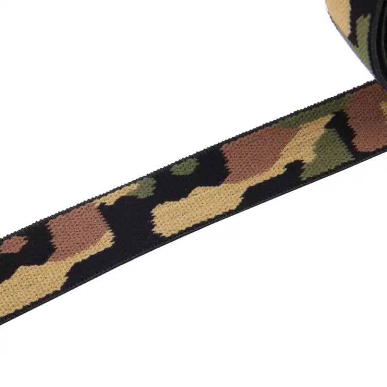 Search Custom Camouflage Jacquard Elastic Band