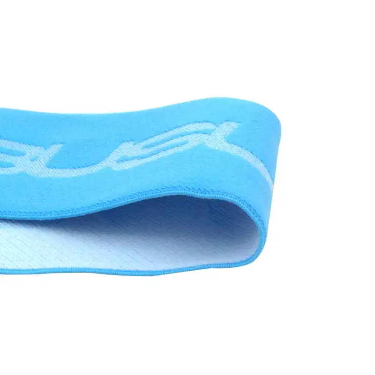 Custom debossed elastic waistband for underpaants