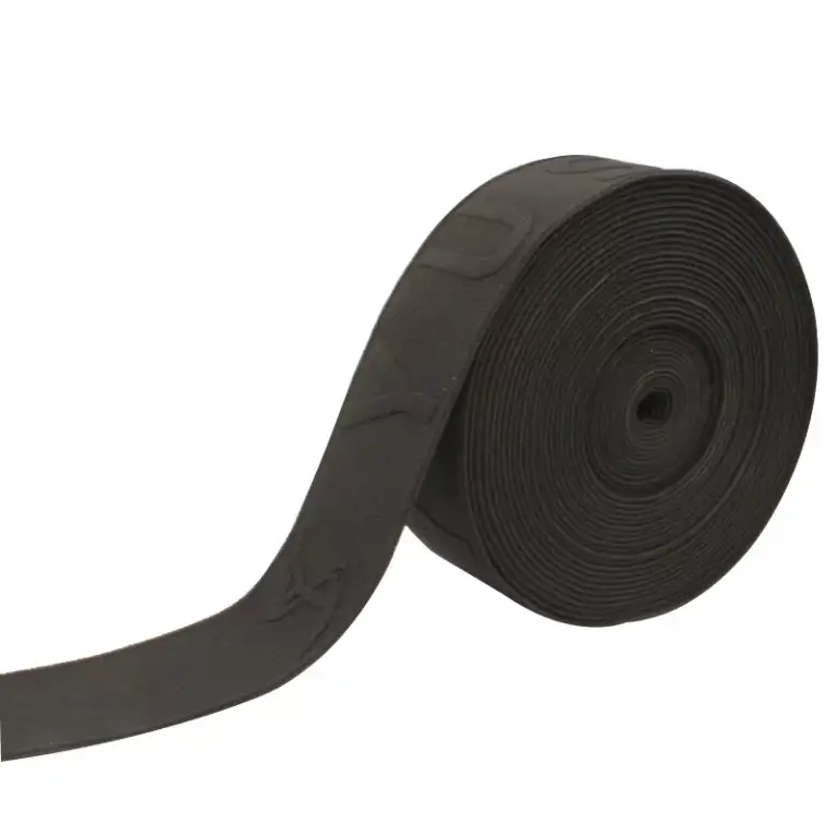 manufacturer customized 3d logo effect jacquard elastic band for underwear sportswear headband4